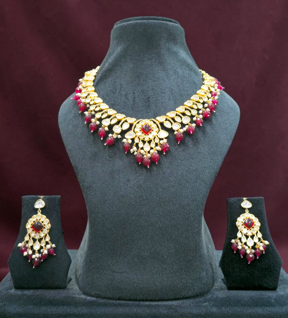 Kundan Polki Real Look Necklace