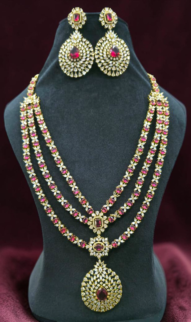 A D Mossainite Necklace