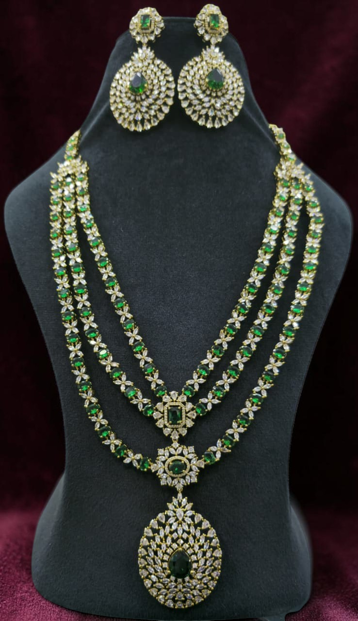 A D Mossainite Necklace