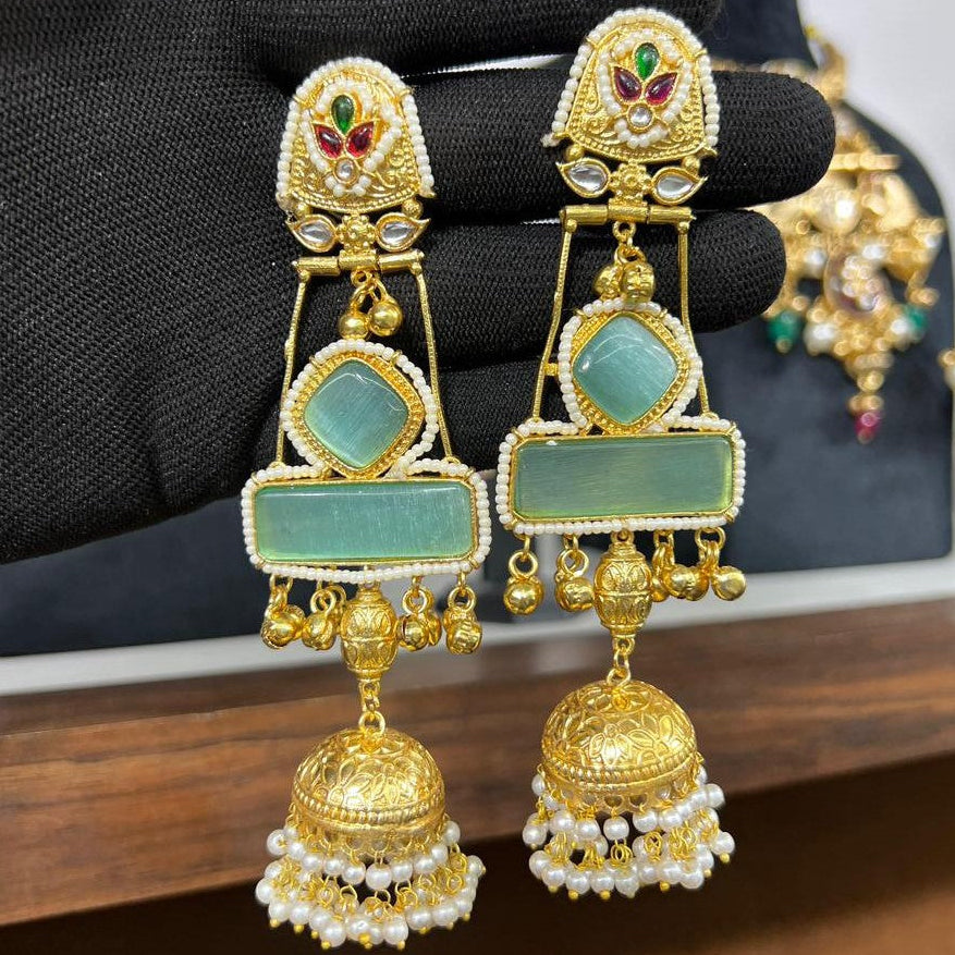 Akshara Kashmiri Jhumka Earrings