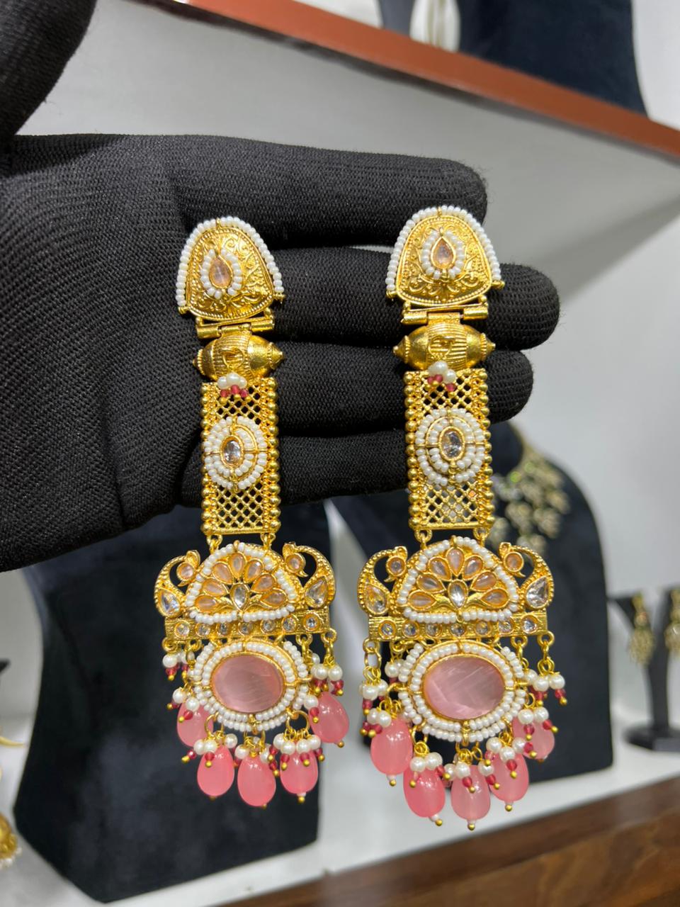 Scarlet Heritage Earring