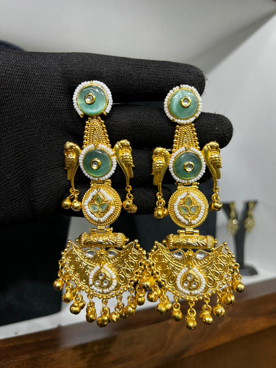 Bhawna Kashmiri Jhumka Earrings