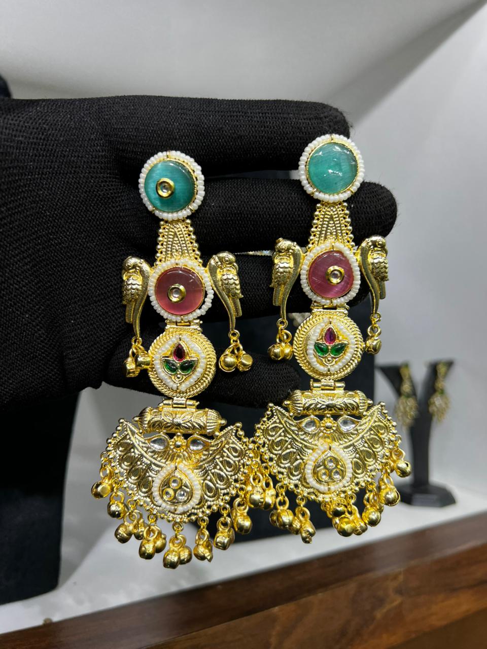 Bhawna Kashmiri Jhumka Earrings