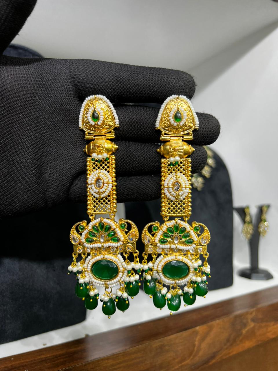 Scarlet Heritage Earring