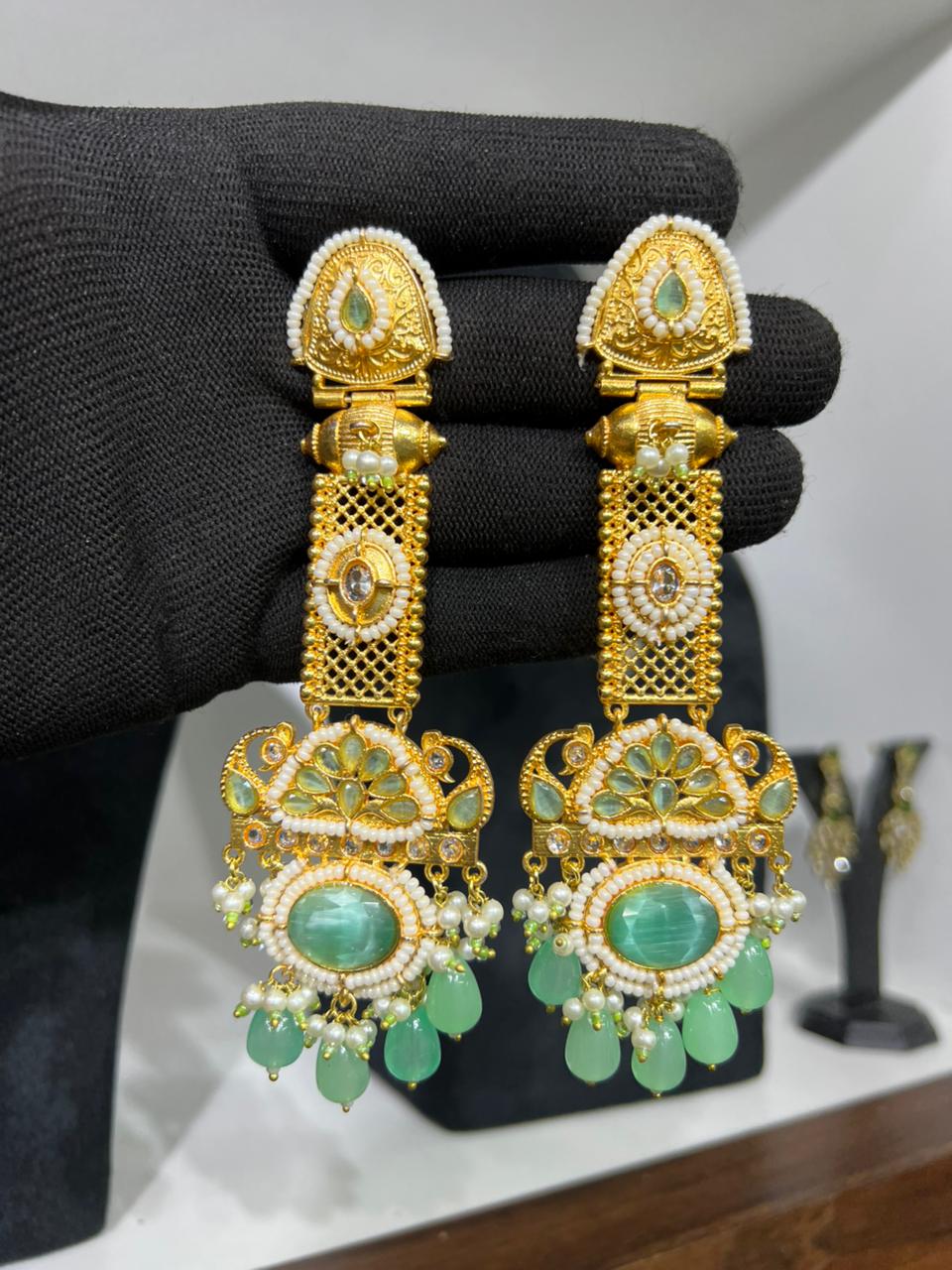 Scarlet Heritage Earring