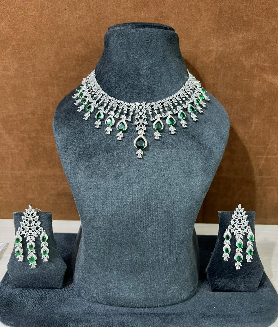 Emerald A D Real Look Necklace