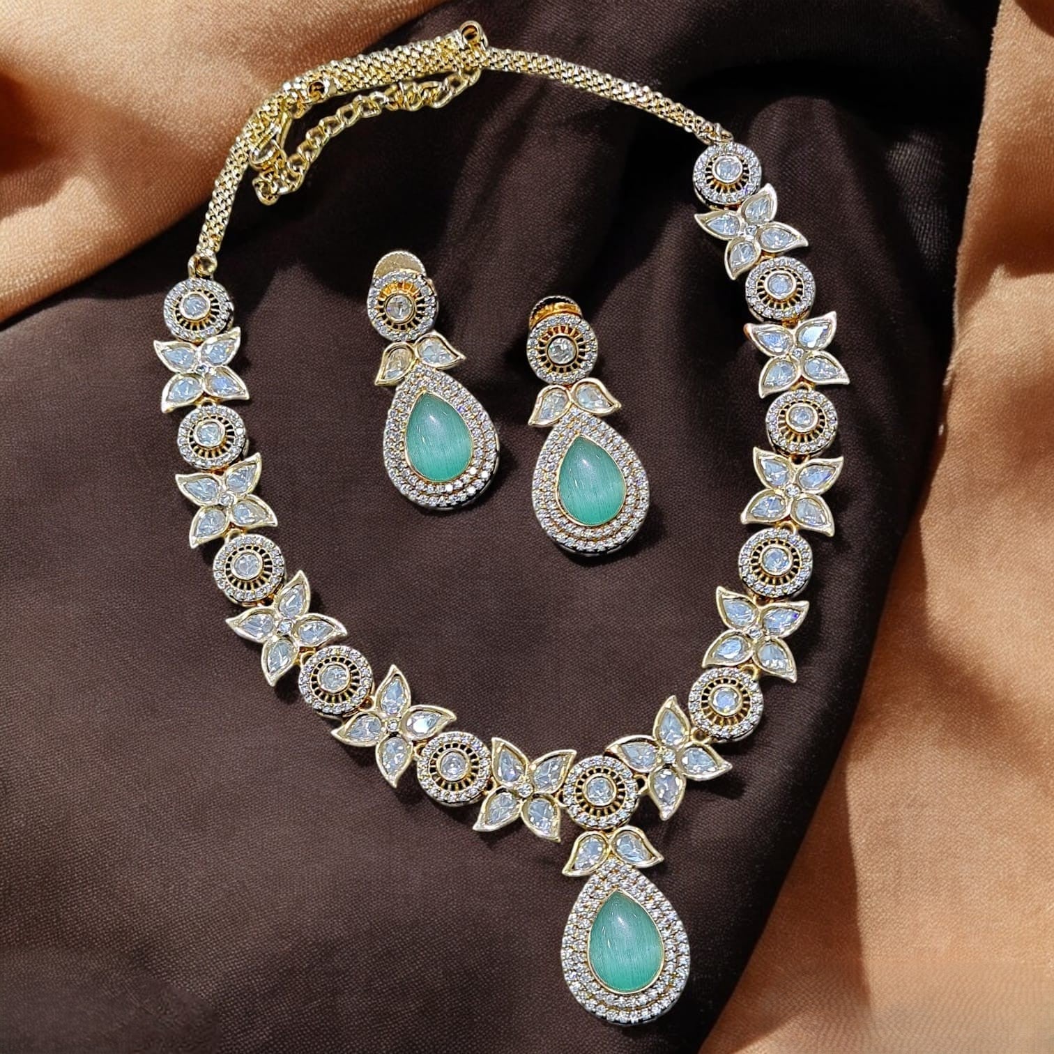 Kundan Polki Real Look Necklace