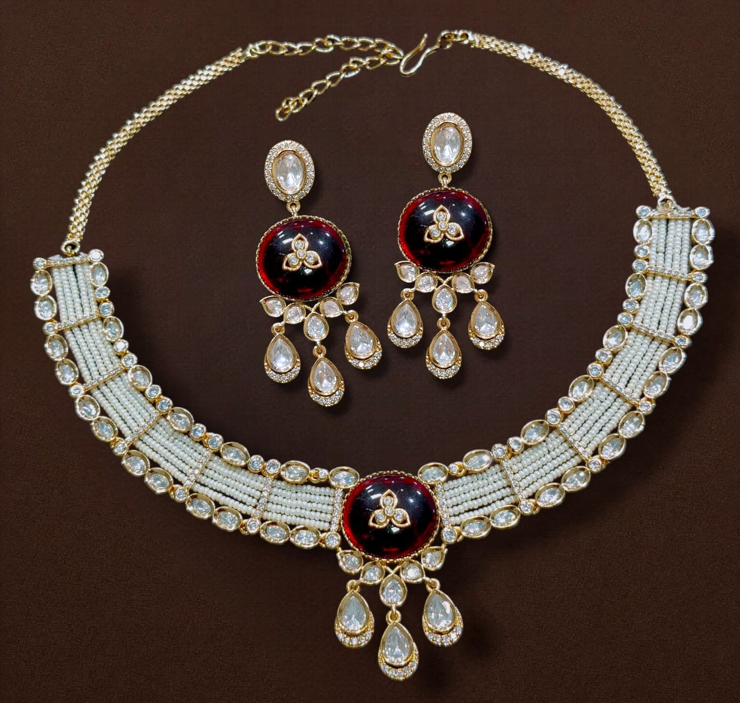 Kundan Polki Real Look Necklace