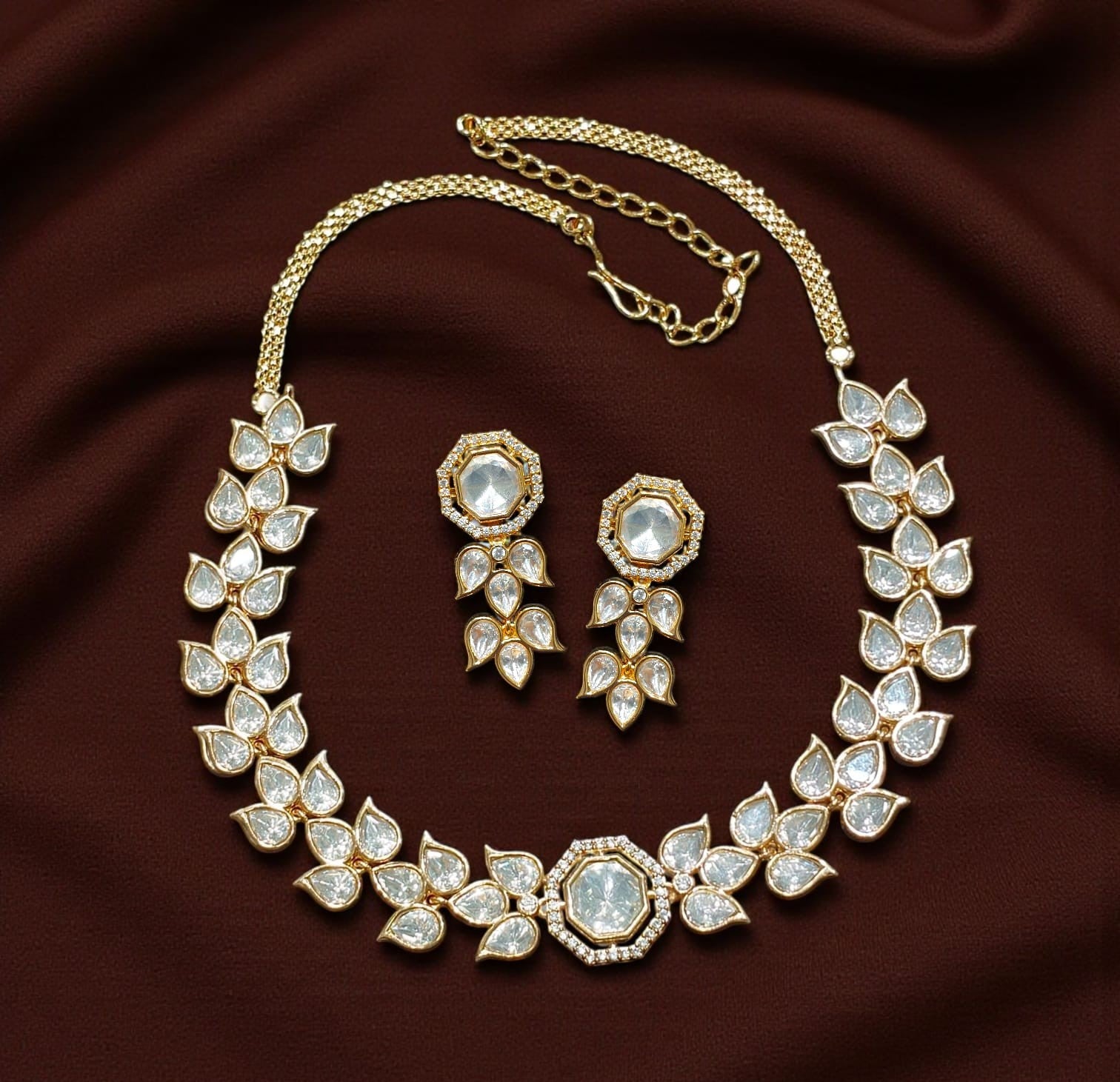 Kundan Polki Real Look Necklace