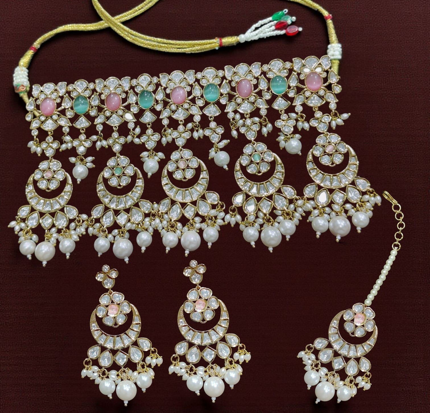 Kundan Polki Real Look Necklace