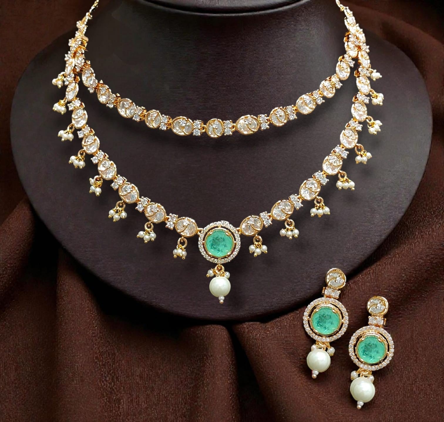 Kundan Polki Real Look Necklace