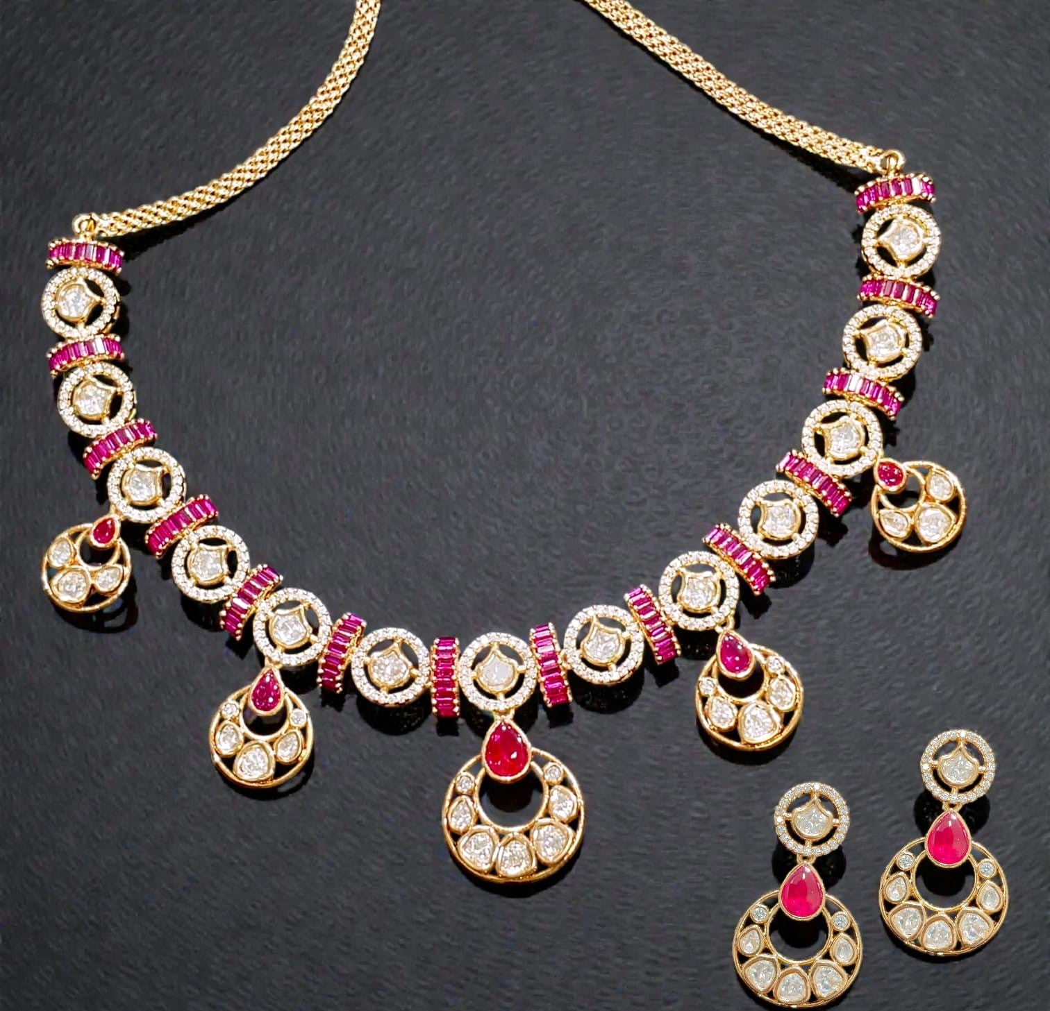 Kundan Polki Real Look Necklace