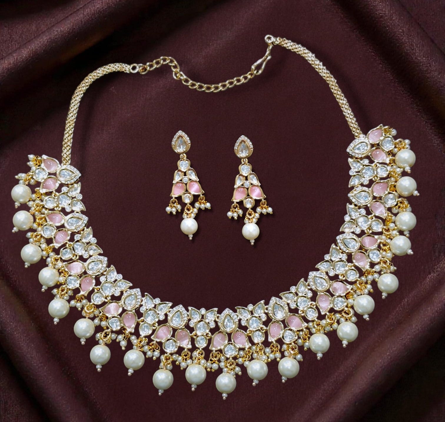 Kundan Polki Real Look Necklace