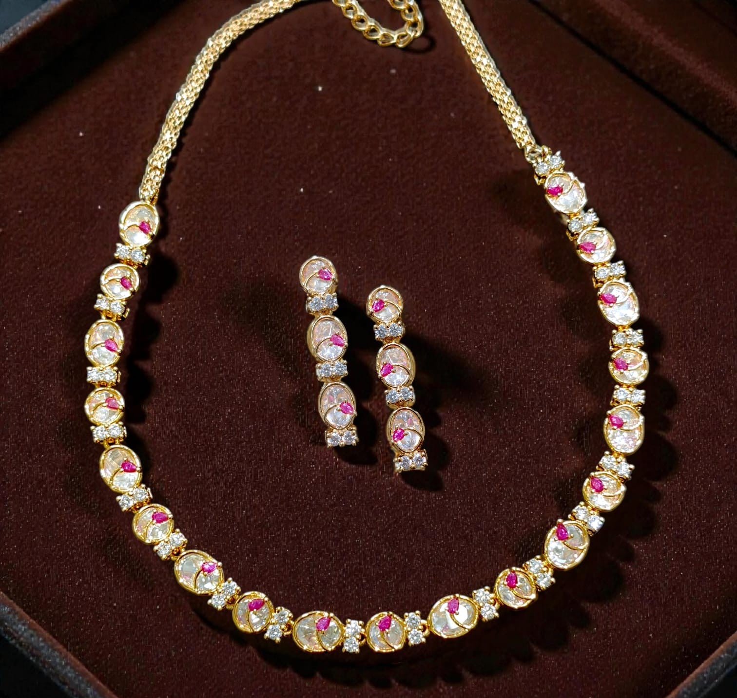 Kundan Polki Real Look Necklace