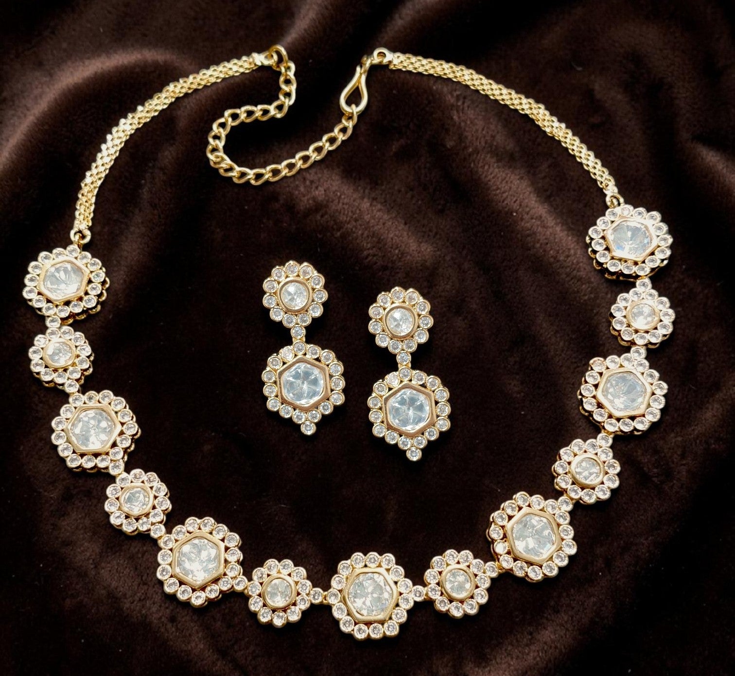 Kundan Polki Real Look Necklace