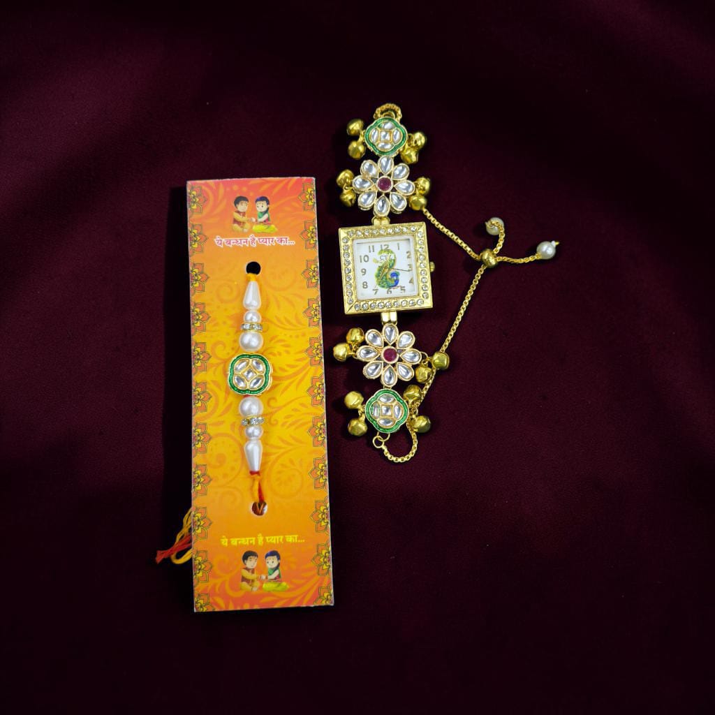 Bhaiya  Bhabhi Kashmiri Rakhi Combo