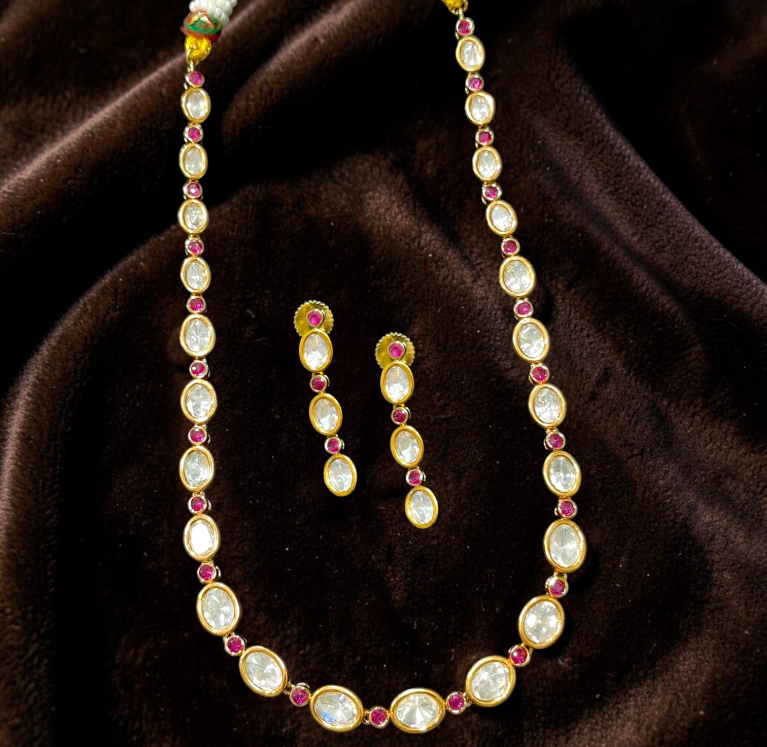 Kundan Polki Real Look Necklace