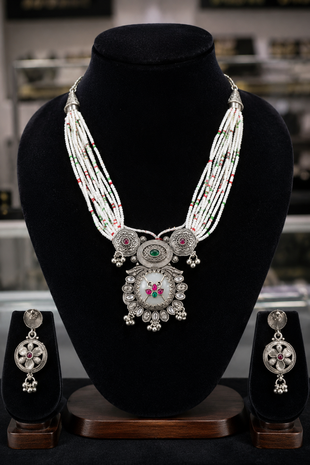 Oxidised Necklace