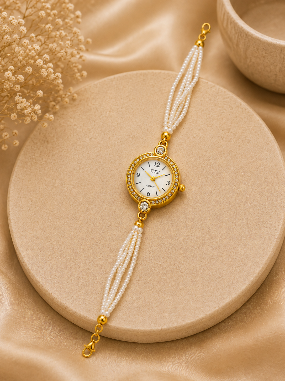 Luxury Pearl Elegant Watch