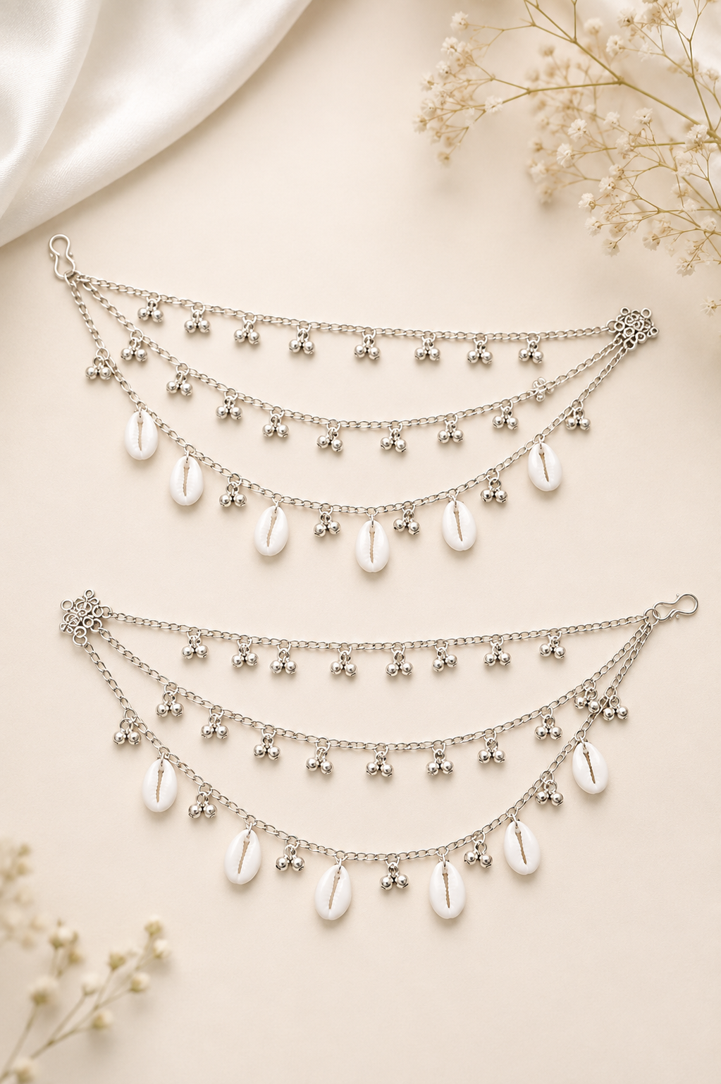 Garba Special Oxidised Earchains
