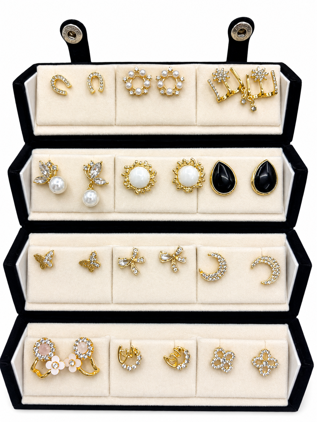 12 Pair Earrings Gift Box