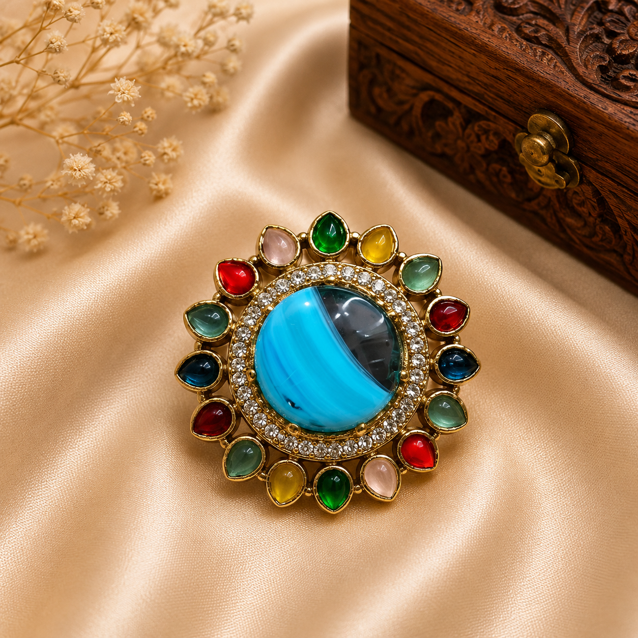 Navratna Turkish Ring