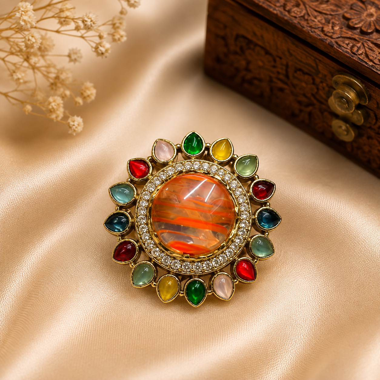 Navratna Turkish Ring