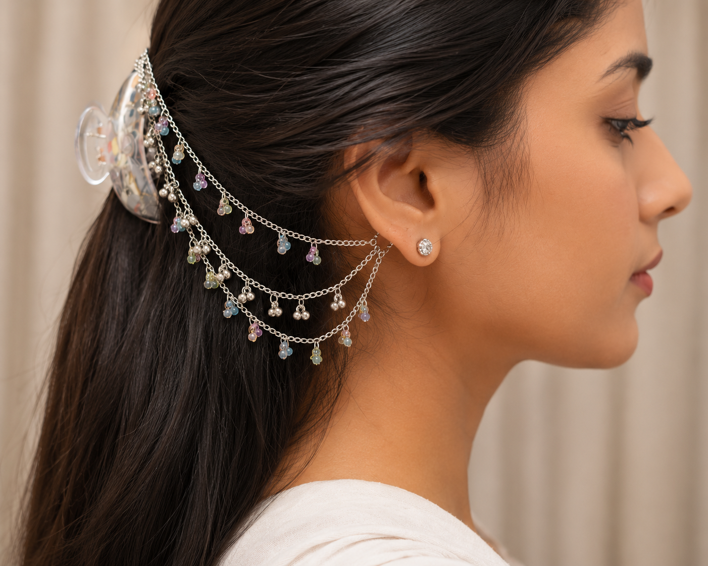 Garba Special Oxidised Earchains