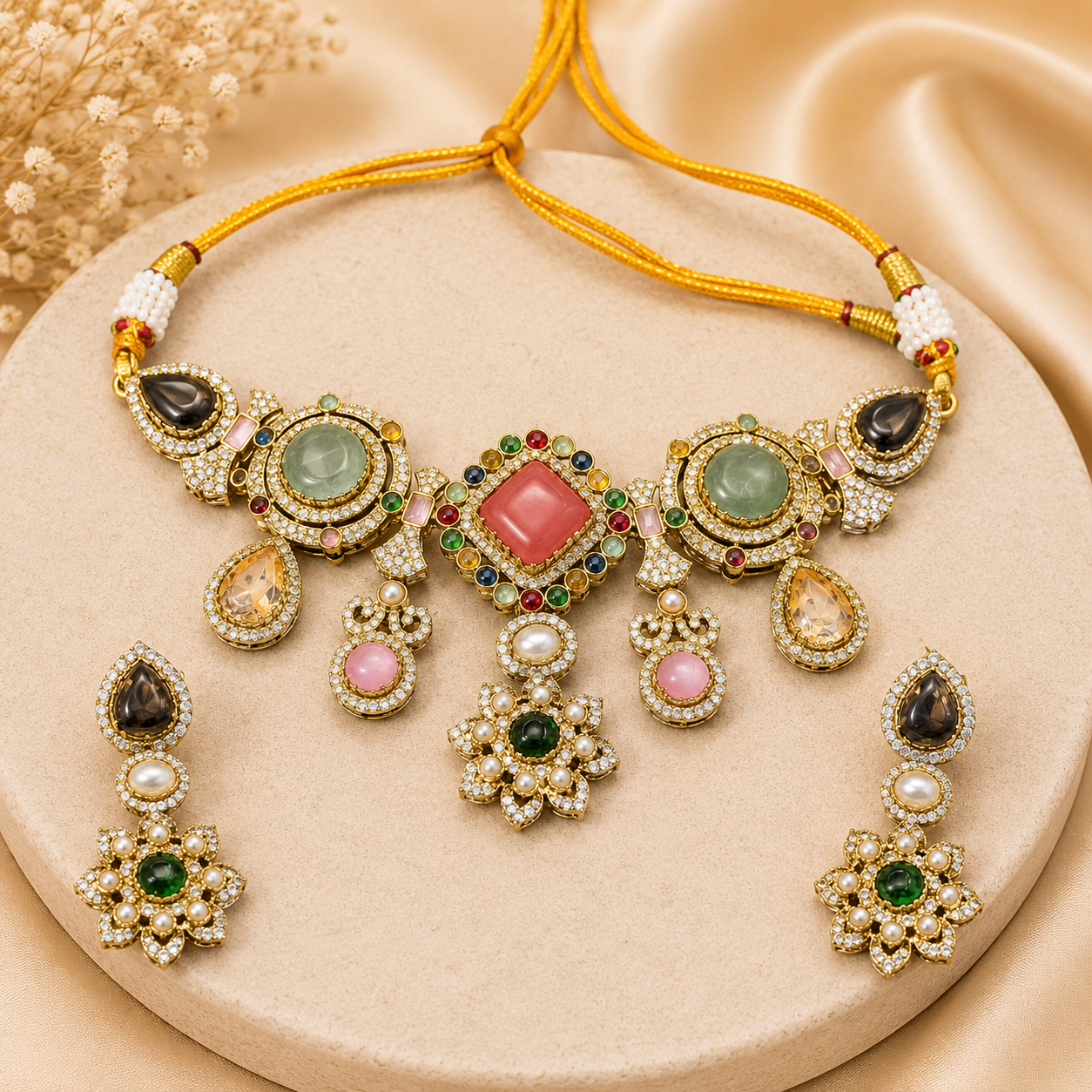Premium Turkish Antique Choker Necklace