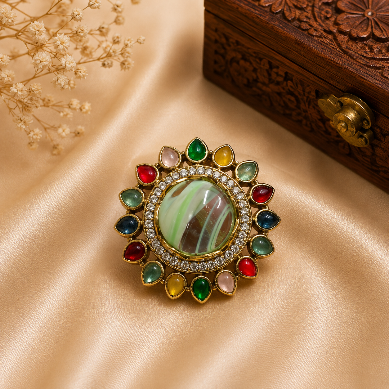 Navratna Turkish Ring