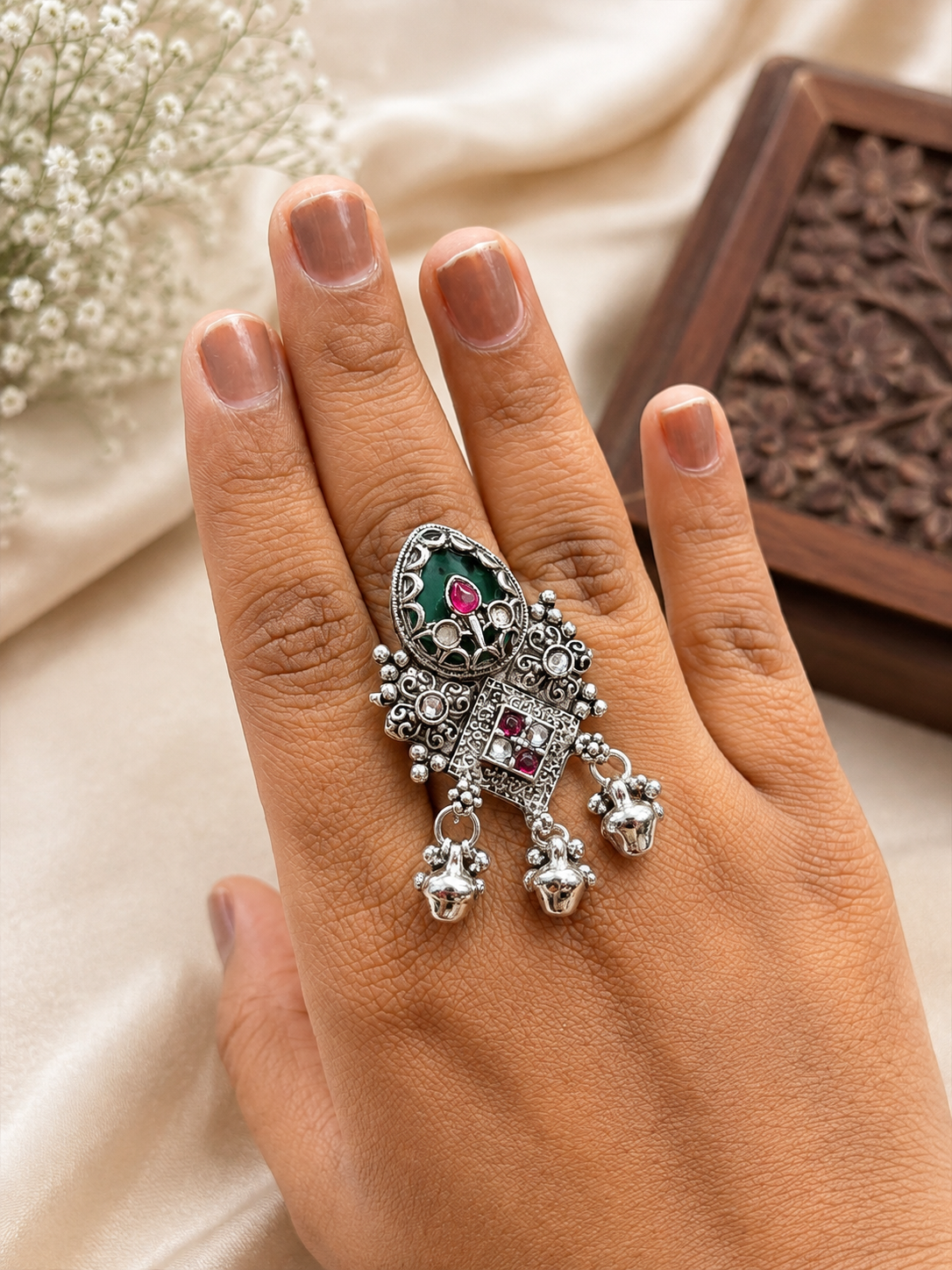Special Navratri Collection – Oxidised Rings