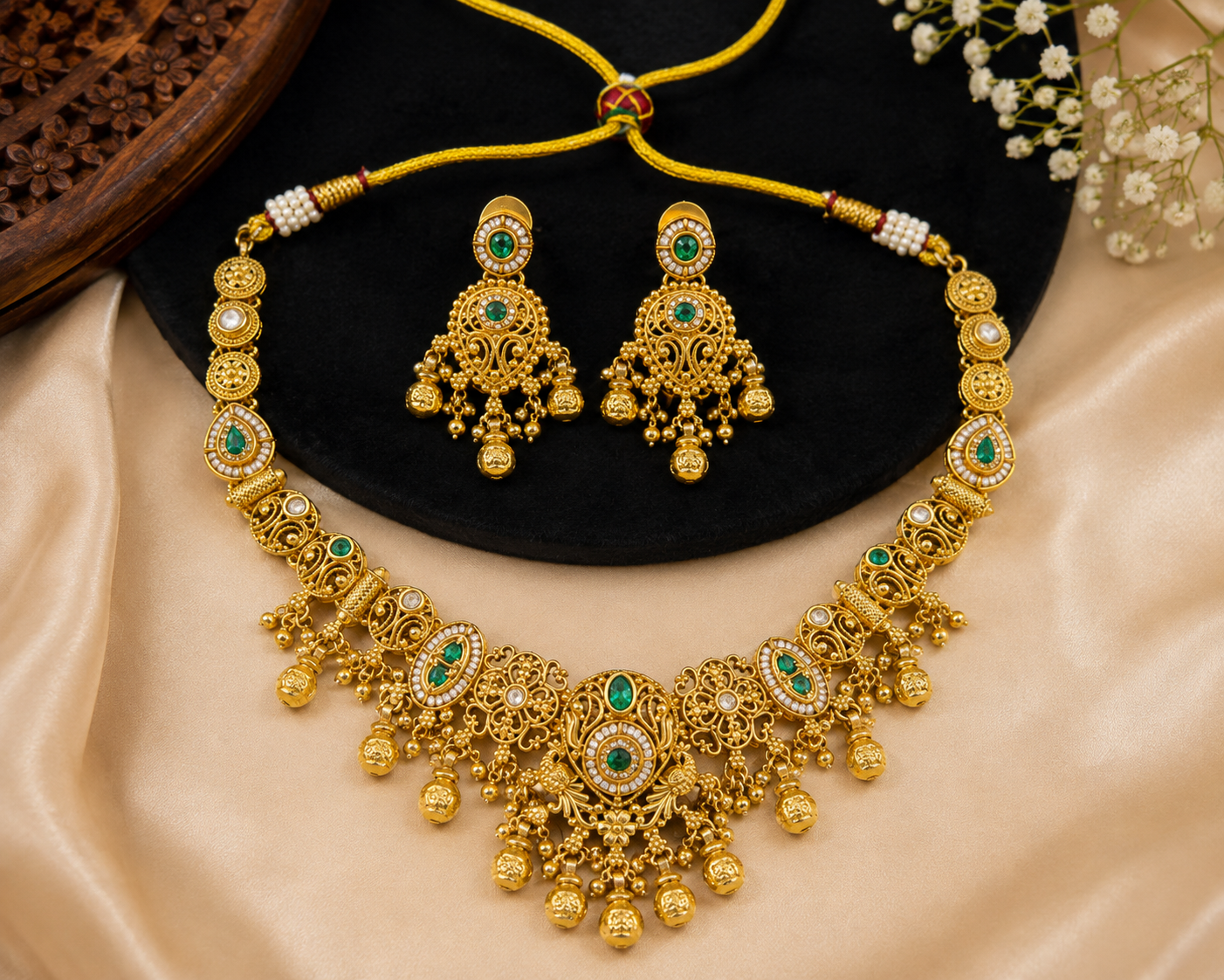 Rajwadi Look Heritage Necklace