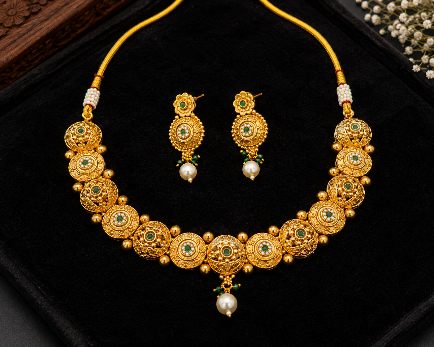 Rajwadi Look Heritage Necklace